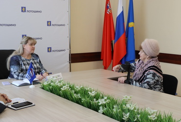 Диалог с жителями: глава округа Екатерина Долгасова провела личный прием населения