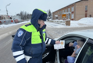 Сотрудниками Госавтоинспекции проведен рейд «Детское кресло»
