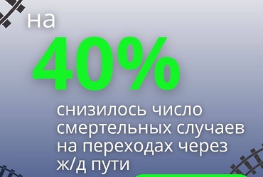 В Подмосковье зафиксировано снижение смертности на пешеходных переходах через ж/д пути