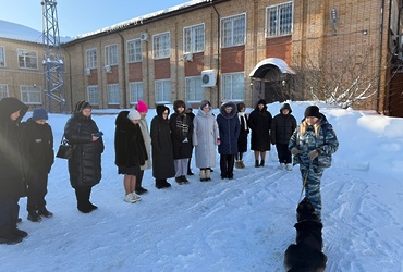 В ОМВД России «Лотошинский» состоялся День открытых дверей для  школьников