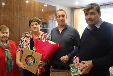 Жительницу деревни Михалево поздравили с 85‑летием.