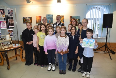 В Лотошинском музее открылась персональная выставка творческих работ семейной пары из Москвы