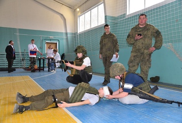 В Лотошино стартовал муниципальный этап военно‑патриотической игры «Зарница 2.0»