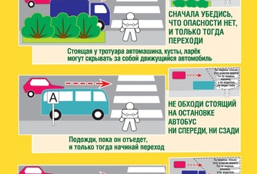 Будь особенно внимателен, когда обзору мешает препятствие!
