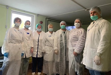 Врачи Лотошинской больницы провели медицинский осмотр подопечных в социальном приюте «Дома трудолюбия «Ной»