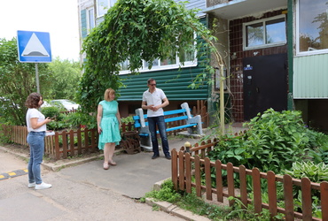 Продолжаются обходы территорий городского округа Лотошино