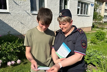 Сотрудники ОМВД России по г.о. Лотошино провели мероприятие, направленное на пропаганду здорового образа жизни