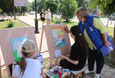 День русского языка отметили мастера изобразительного искусства