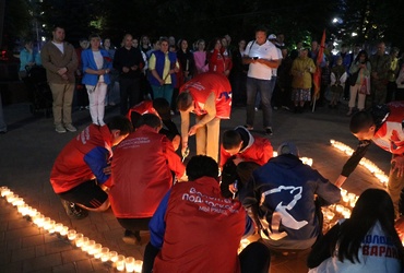 «Огненные картины войны» зажгли в Лотошино