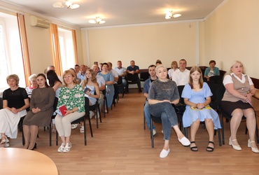 В администрации городского округа Лотошино прошло традиционное оперативное совещание