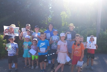 Детям напомнили о безопасности на дороге