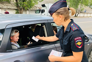 Сотрудниками Госавтоинспекции проведен рейд «Детское кресло».