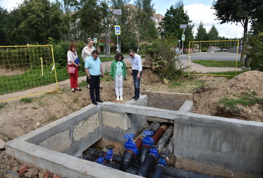 Вячеслав Попов провёл комплексный обход территории улицы Центральная
