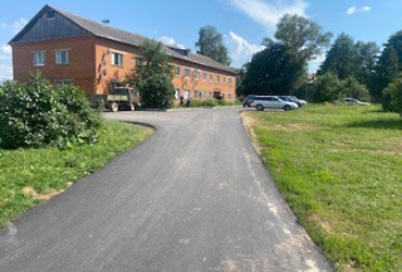 В городском округе Лотошино завершена программа по ремонту дворовых территорий