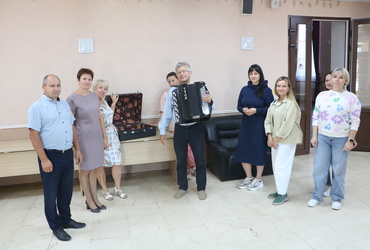 Новый баян приобрели для МУК «ЦКС городского округа Лотошино