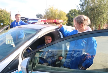 Старшеклассники побывали на экскурсии в Госавтоинспекции