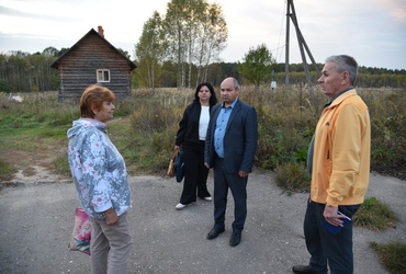 Александр Шагиев совершил обход деревни Коноплёво
