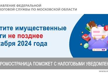 Уплатите имущественные налоги