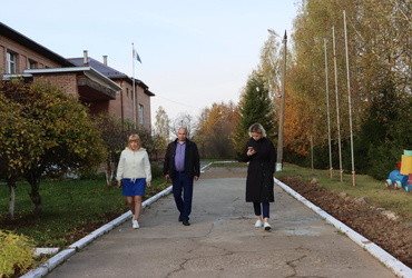 Александр Шагиев посетил деревню Введенское