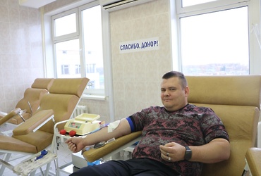 Лотошинцы сдали кровь