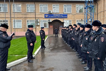 В ОМВД России по г.о. Лотошино состоялся строевой смотр личного состава