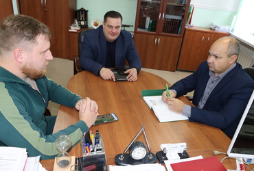 Александр Шагиев встретился с руководителем КФХ «ТехноВелес»