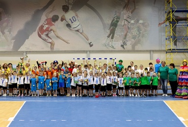 В КСЦ «Лотошино» прошли соревнования среди дошкольников «Кроха»