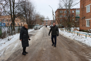 Продолжаются обходы территорий городского округа Лотошино