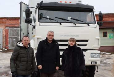 КАМАЗ 43118 передали для МКП «Лотошинское ЖКХ»