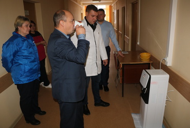 В лотошинской больнице приобретены новые кулеры