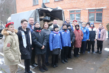 Очередную партию макулатуры собрали лотошинские единороссы