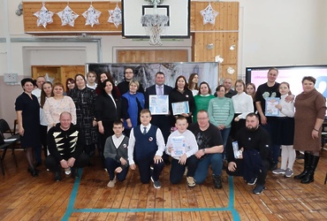 В Микулинской гимназии прошло торжественное закрытие Года семьи