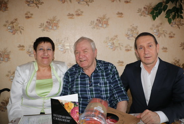 С 80‑летием поздравили жителя деревни Ушаково