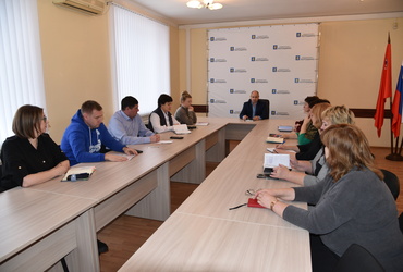 Очередное рабочее совещание с руководителями учреждений культуры и спорта прошло в администрации округа