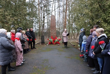 В поселке Большая Сестра отметили дату освобождения округа и снятие блокады Ленинграда