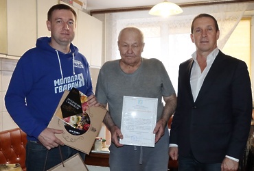 С 80‑летием поздравили жителя деревни Ушаково
