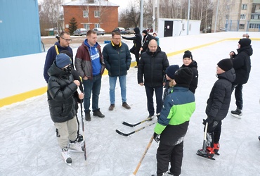 Заместитель главы Александр Шагиев посетил МСУ «Олимп»
