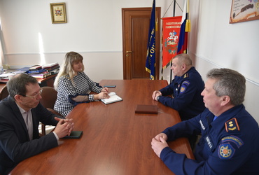 Екатерина Долгасова провела встречу по вопросам противопожарной подготовки в преддверии начала весенне‑летнего периода