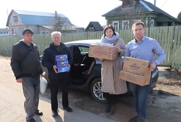 Очередную партию гуманитарной помощи отправили лотошинцы бойцам СВО