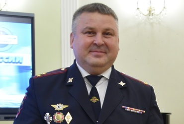 Поздравляем с юбилеем Шиндина Алексея Петровича, полковника полиции, начальника ОМВД России по  м.о. Лотошино