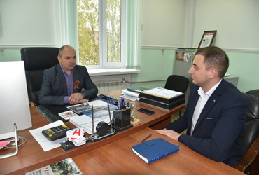 Александр Шагиев обсудил вопросы взаимодействия с банком «ВТБ»