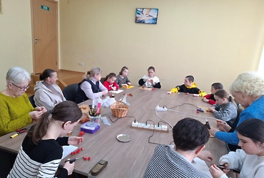 Патриотический мастер‑класс прошел в Лотошино