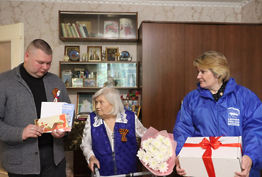 Акция «Подарки ветерану» проходит в Лотошино