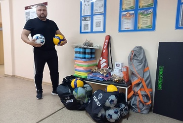 В ДЮСШ новые приобретения