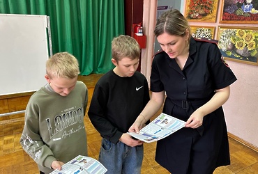 Сотрудники ОМВД России по г.о. Лотошино провели акцию «Подросток. Правонарушения и ответственность» для школьников