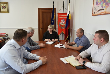 Встреча с руководством парка «Тишь да Крышь» прошла в администрации
