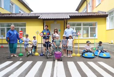 Дошколятам напомнили о правилах дорожного движения