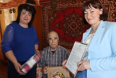 С 85‑летием поздравили жителя деревни Доры