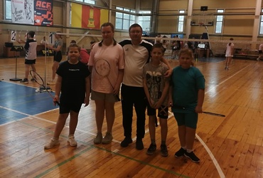 Лотошинские спортсмены приняли участие в турнире по бадминтону