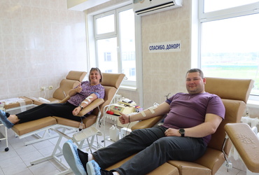 Лотошинцы сдали очередную партию крови